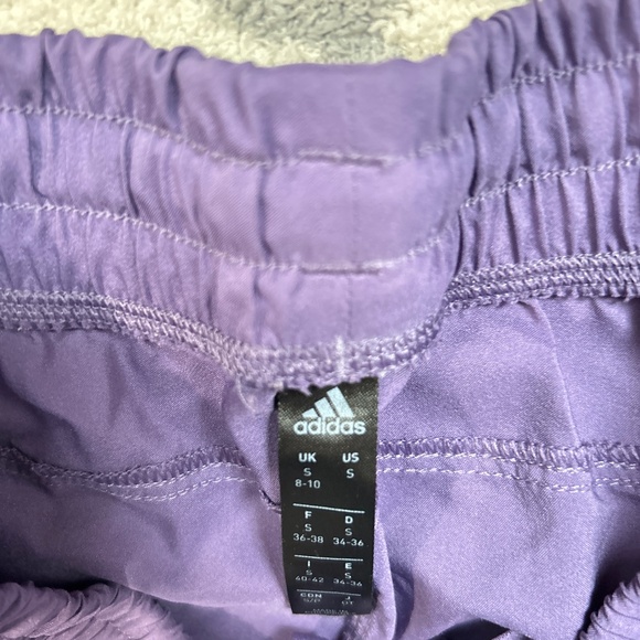 Purple Adidas running shorts - Picture 2 of 4